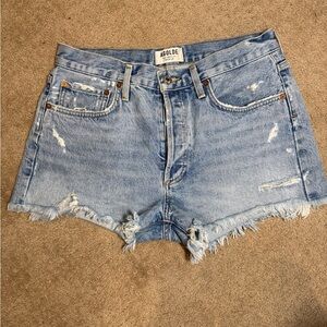 Agolde Parker Cut Off Shorts